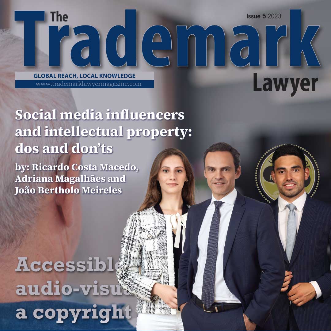 Caiado Guerreiro featured in Trademark Lawyer Magazine | Caiado Guerreiro