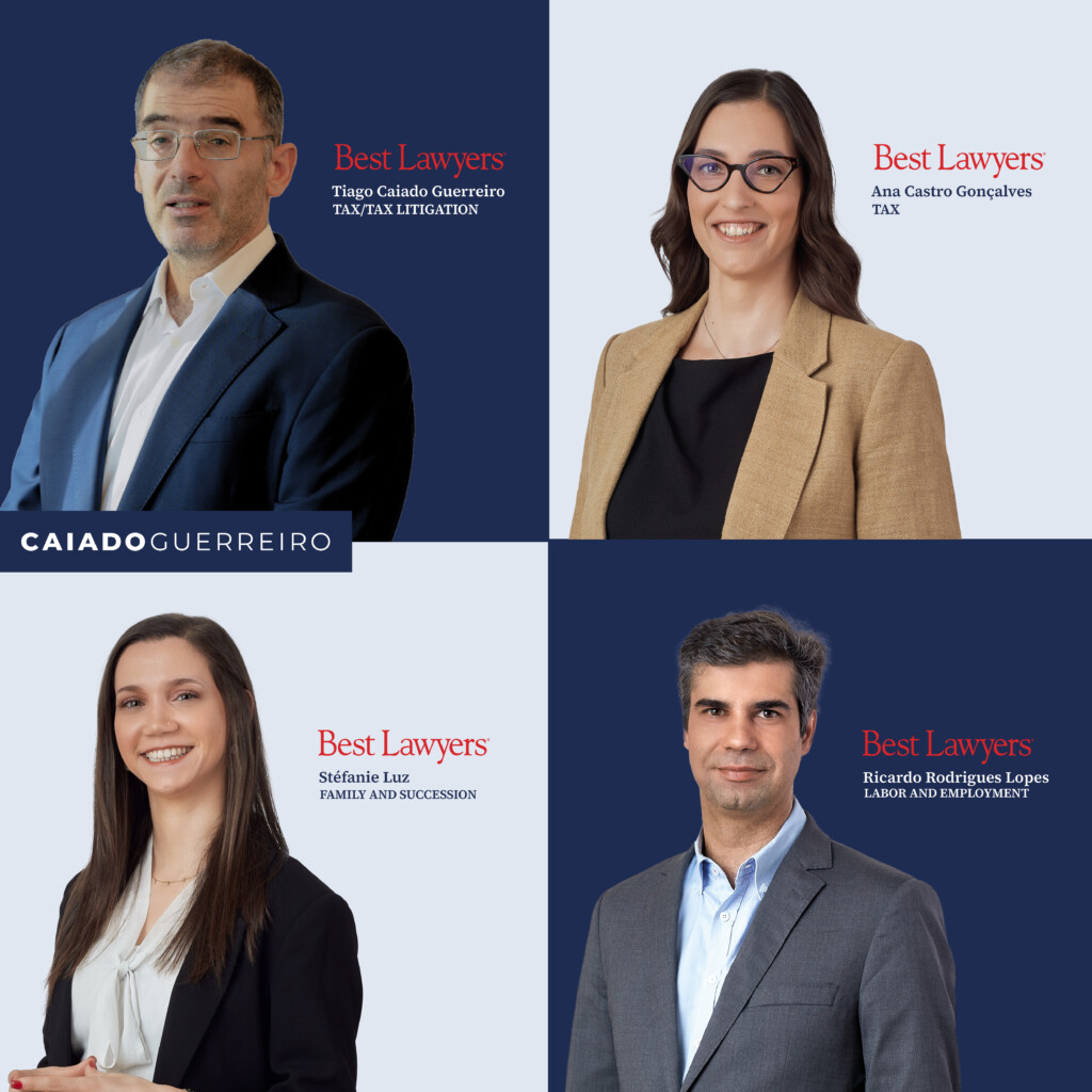 Caiado Guerreiro awarded in Best Lawyers 2025 | Caiado Guerreiro