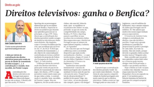 Direitos televisivos: ganha o Benfica?