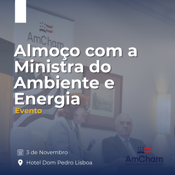 Almoço com a Ministra do Ambiente e Energia