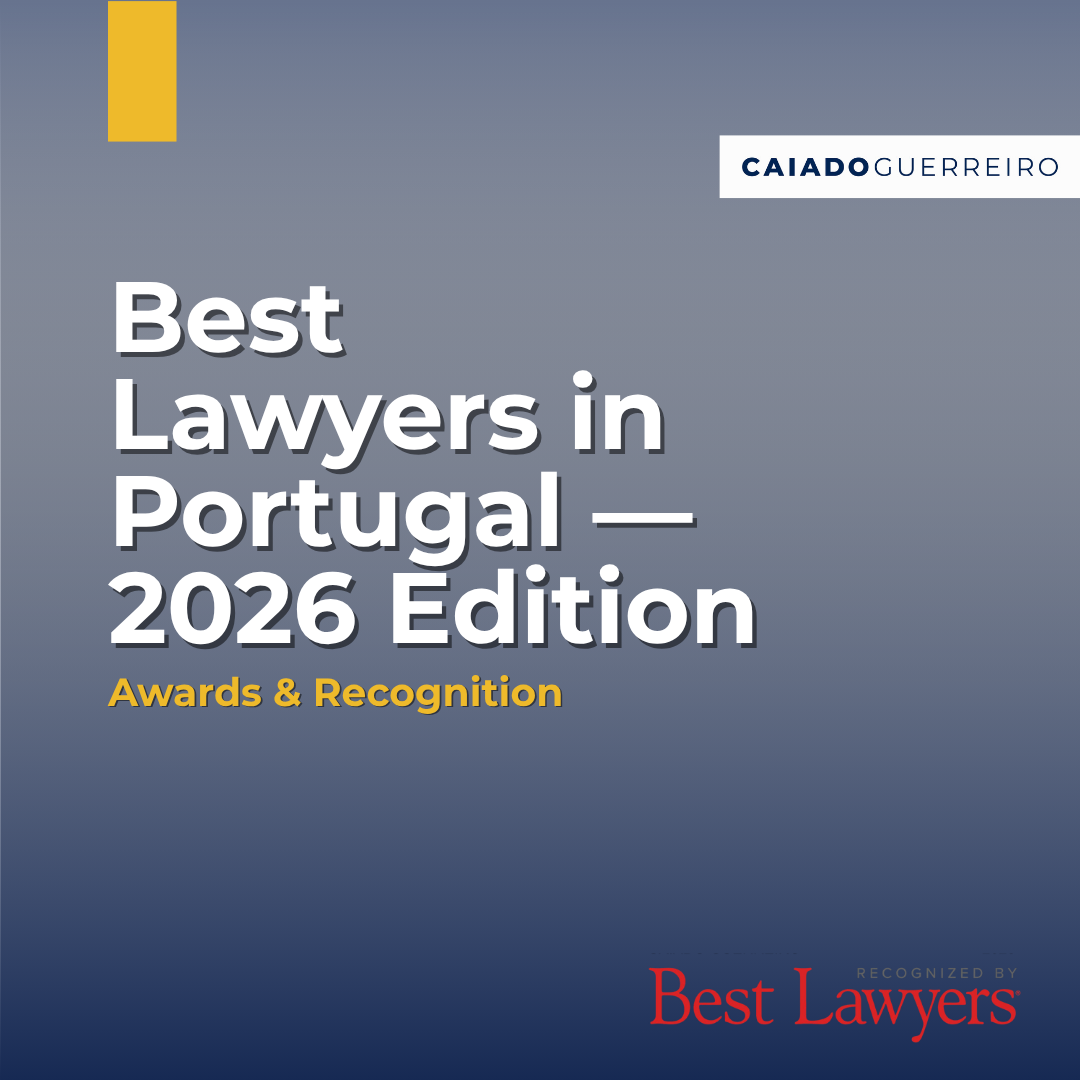 Caiado Guerreiro distinguida pelo diretório Best Lawyers | Caiado Guerreiro