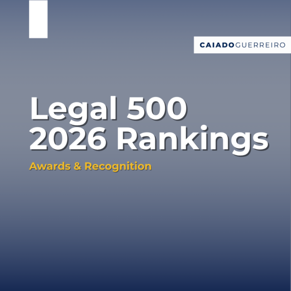 Caiado Guerreiro distinguida pela Legal500