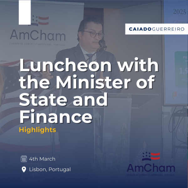 Almoço com o Ministro do Estado e das Finanças