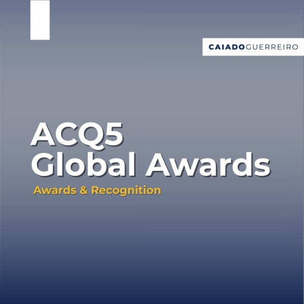 Caiado Guerreiro reconhecida nos ACQ5 Global Awards
